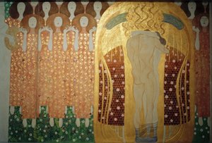 ベートーベンフリーズ 作： Gustav Klimt