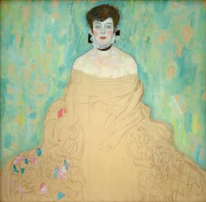 アマリー・ズッカーカンドルの肖像 作： Gustav Klimt