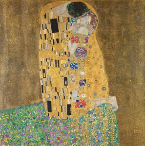 キス (愛するカップル) 作： Gustav Klimt