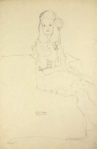 マダ・プリマベシ、1912年 作： Gustav Klimt