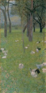 雨上がり 作： Gustav Klimt