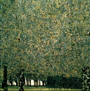 公園、1910 作： Gustav Klimt