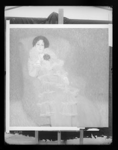 肖像画 マリー・アンナ・ヘネベルグ 作： Gustav Klimt