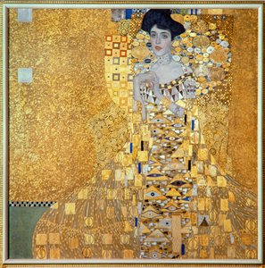 アデル・ブロッホ・バウアーの肖像 作： Gustav Klimt