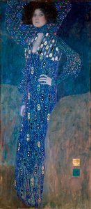 マダム・フローゲの肖像 作： Gustav Klimt