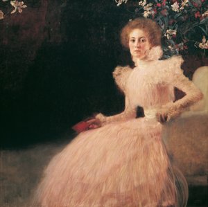 ソニアニップスの肖像、1898年 作： Gustav Klimt