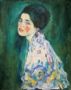 女性の肖像 作： Gustav Klimt