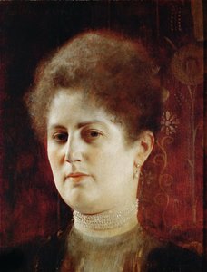 女性の肖像、1894年。 作： Gustav Klimt