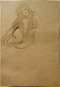 ベートーヴェンフリーズの欲望の研究 作： Gustav Klimt