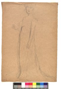 Studie zu einem Damenporträt 作： グスタフ・クリムト