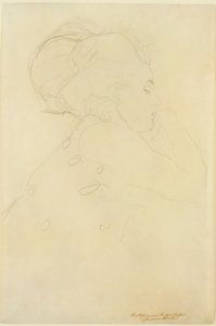 花嫁」のための習作 1917-18年頃（紙に鉛筆） 作： Gustav Klimt
