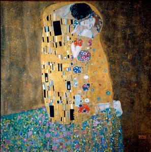 キス 作： Gustav Klimt