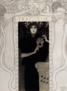 悲劇、1897 作： Gustav Klimt