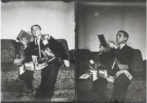 アレクセイクルシェニクの二重肖像 作： Gustav Klutsis