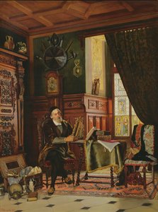 骨董品のコレクター 作： Gustav Koppel