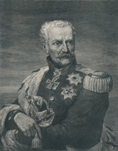 Gebhard Leberecht Von Blucher、プリンスオブヴァルシュタット、c1815-1819、1896 作： Gustav Kruell