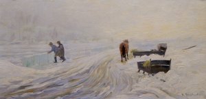 ボンディバンでのアイスカット 作： Gustav Wentzel