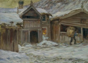 Vaagaa (Vågå) の Sandbu 農場