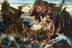 アグリッピナの難破 作： Gustav Wertheimer