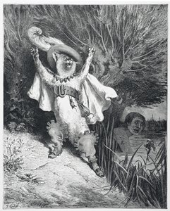 長靴を履いた猫 作： Gustave (after) Dore