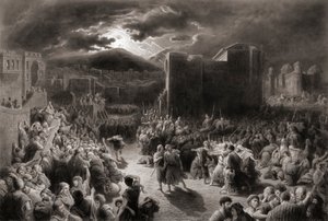 キリストの十字架刑 作： Gustave (after) Dore