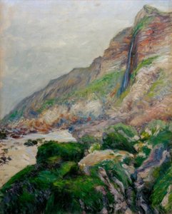 ノルマンディーの断崖 作： Gustave Caillebotte