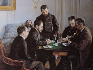 ベシグの一部、1881年。 作： Gustave Caillebotte