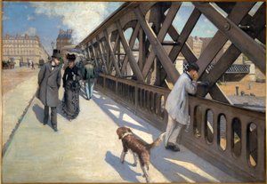 ヨーロッパの橋 作： Gustave Caillebotte