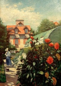 庭、プチジェヌヴィリエ（レダリア、jardin du peti