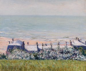 オテル・デ・ロッシュ・ノワールの屋根、トゥルーヴィル 作： Gustave Caillebotte