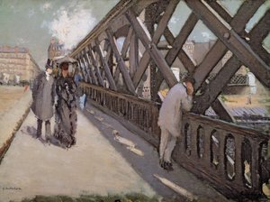 ヨーロッパの橋のための研究 作： Gustave Caillebotte