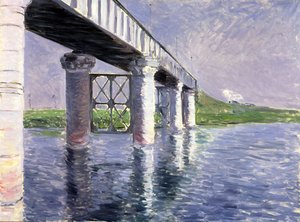 アルジャントゥイユの橋、1885年または1887年