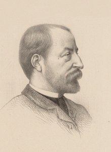 作曲家カミーユ・サン＝サーンス（1835-1921）の肖像（1884年 作： Gustave Clarence Rodolphe Boulanger