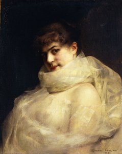 蒸し暑い美、1883 作： Gustave Claude Etienne Courtois