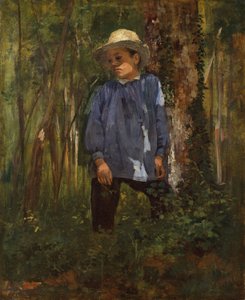 森の少年 1860年頃 油彩・カンヴァス