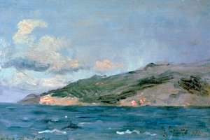 ジブラルタル海峡への入り口、1848年。 作： Gustave Courbet