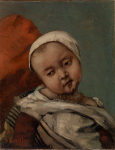 赤ちゃんの頭 作： Gustave Courbet