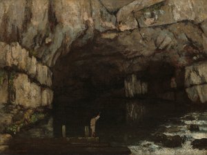 La Grotte de la Loue、1864