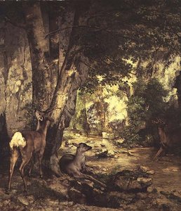 シュブルイユの救済（詳細） 作： Gustave Courbet