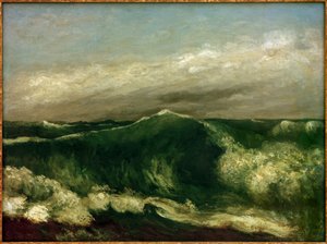 波 作： Gustave Courbet