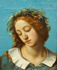 オフィーリア、1842 作： Gustave Courbet