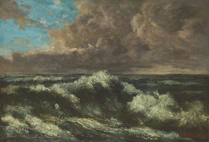 海景;海の風景、1870年頃