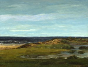 海景、1865年頃 作： Gustave Courbet