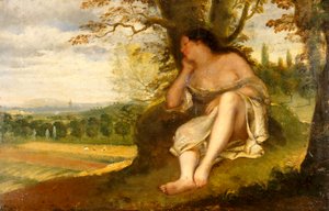 昼寝 作： Gustave Courbet
