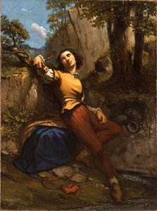 彫刻家、1845 作： Gustave Courbet