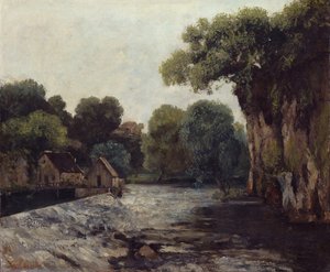 ミルのウィアー、1866 作： Gustave Courbet