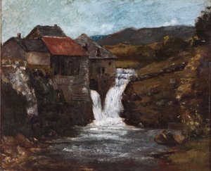 「オルベの風車」、1839～1877年 作： Gustave Courbet