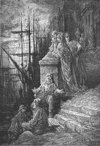 「ウォーターマン一家」、1872年。 作： Gustave Dore