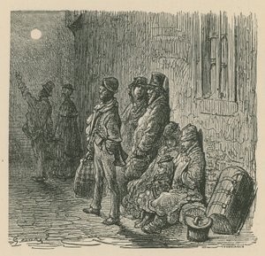 ロンドンの生活の様子 作： Gustave Dore