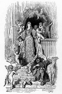 彼女の栄光のアルチーナ 作： Gustave Dore